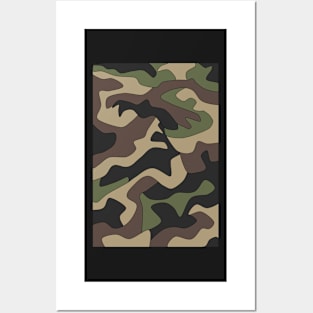 Camo Posters and Art